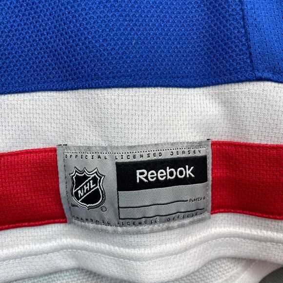 Reebok NHL Rangers Jersey Women Small Blue Lace-Up Richards #19 Licensed Casual - Picture 2 of 12